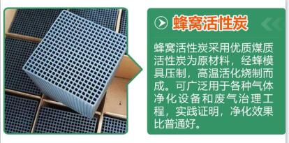 廢氣凈化<a href=http://www.19jaa.com/fwzhxt/ target=_blank class=infotextkey>蜂窩活性炭</a>多少錢一箱